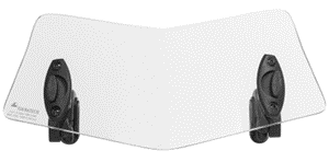 Alerón de parabrisas Evo, transparente