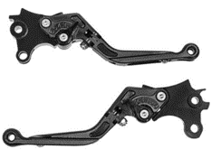 Juego de manetas de freno y embrague Touratech, ajustables, plegables y de longitud regulable para KTM 790 Adventure/R, 890 Adventure/R, Husqvarna Norden 901 