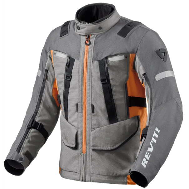 Chamarra Rev’it Sand 4 H2O Grey/Orange