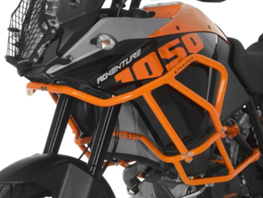 Extensión de defensa para KTM 1050 Adventure/ 1090 Adventure/ 1190 Adventure/ 1190 Adventure R para defensas originales KTM 