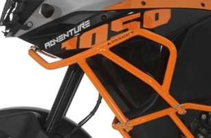 Extensión de defensa para KTM 1050 Adventure/ 1090 Adventure/ 1190 Adventure/ 1190 Adventure R para defensas originales KTM 
