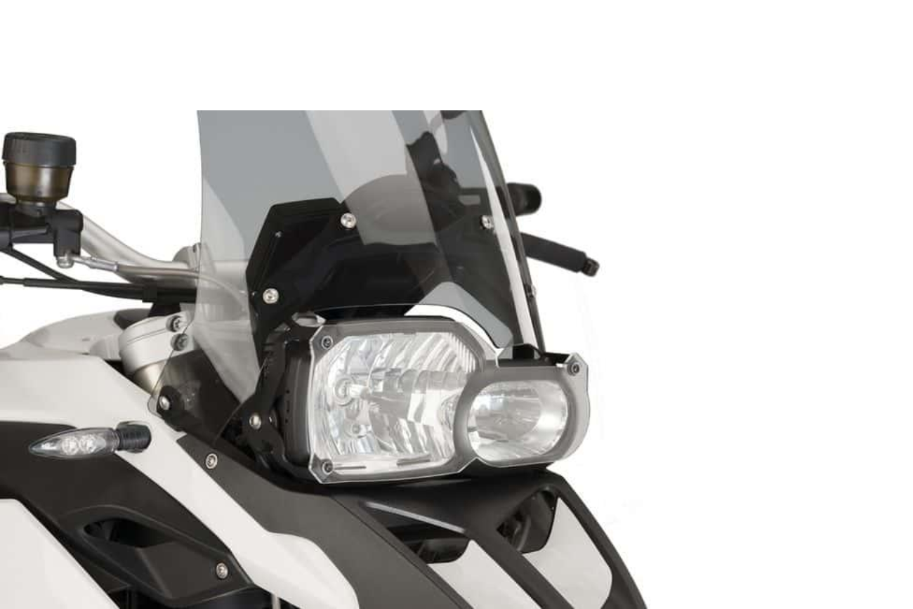 Protector de Faros de Acero Inoxidable (Mica) Touratech para BMW F800GS y GSA / F700GS / F650GS Twin