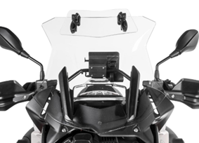 Alerón de parabrisas Evo, transparente